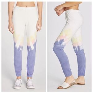 WILDFOX 💋 Edelweiss Tie Dye Knox Jogger Sweatpants